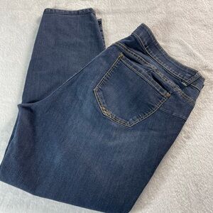 Democracy  Ab Technology Slimming Women’s Size 22 Skinny Leg Blue Jeans Blue